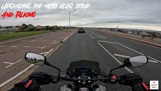 Upgrading my MotoVlog Setup amp Talking [upl. by Tevlev]