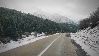 Kayseri  Tomarza  Aslantaş yolu ve kızılgöl kar kış manzarası nature [upl. by Drud]