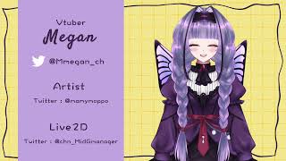 Model Showcase  Megan【Live2D Vtuber】 [upl. by Yaras901]