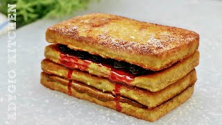 Friganele desertul copilariei asa cum nu lati mai mancat Paine in ou  French toast recipe [upl. by Al]