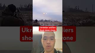 Ukrainian soldiers shoot down drone 360news news usa russia ukraine new kiev uav [upl. by Ayortal]