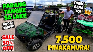 4 WHEELS NA 800cc ALA TANGKE PANG GERA ANG LAKI SALE 50 OFF 7500 LANG MERON KANA MABIBILI [upl. by Linder]