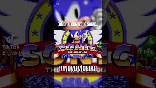 Como eu conheci o Sonic sonico sonicthehedgehog foryou fyp noflop shorts [upl. by Dowdell]