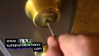 Excellent Way How To Lube Deadbolt Locks To Stop Keys From Sticking [upl. by Charo798]