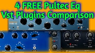 4 FREE PULTEC EQ Vst Plugins Comparison  Ignite Amps Vs Analog Obsession Vs Sonimus Vs Kiive Audio [upl. by Susanna]