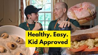 KidApproved PlantBased Recipes  Cooking with Kids  Vegan WFPB [upl. by Alema]