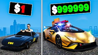 1 to 1000000 FBI Car in GTA 5 [upl. by Picco]