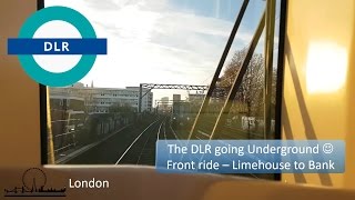 DLR ride Limehouse to Bank [upl. by Yolane29]