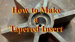 making a tapered insert to a large drive unit [upl. by Darsie69]