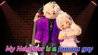 💖 My neighbor is a famous guy Episode 4  end [upl. by Nohtan]