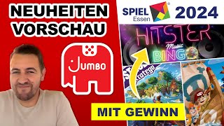 SPIEL 24 Vorschau Gewinnt Hitster Bingo Brettspiele Jumbo Spielmesse SPIEL 2024 in Essen [upl. by Galatea845]