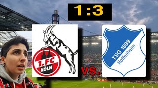 1FC Köln gegen TSG Hoffenheim Stadionvlog [upl. by Grosmark666]