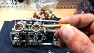 94 Honda CB1000f carburetor rebuild [upl. by Kandy432]