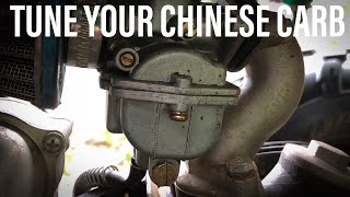 Tune Your Chinese ATV Carb [upl. by Greenberg698]