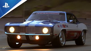 1969 Chevrolet Camaro Z28 LT4  Trial Mountain Cup  Race 2  Gran Turismo 7  Gameplay  4K  PS5 [upl. by Tongue]