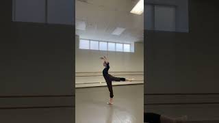 TURNOUT CHALLENGE⭐️ balletdancer ballet challenge [upl. by Joelly812]