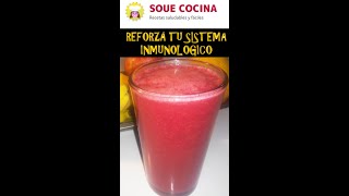 🍌HAZ ESTE JUGO ANTIGRIPAL TODOS LOS DIAS Y AUMENTÁ TUS DEFENSAS PARA COMBATIR LA GRIPE Y RESFRIOS 🍊 [upl. by Fawne]