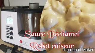 Recette au Monsieur cuisine plus de sauce béchamel [upl. by Fitzger273]