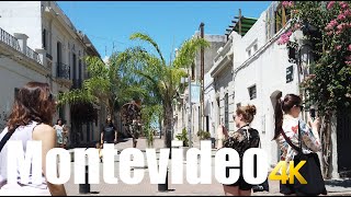 Montevideo Uruguay walking tour 4k 60fps [upl. by Yziar]