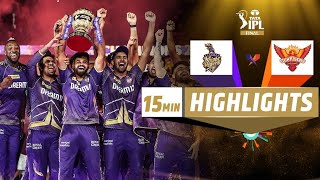 IPL 2024 Final HIGHLIGHTS KKR VS SRH [upl. by Adnamas219]