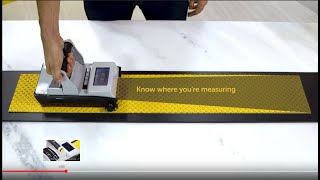 TUTORIAL  Easylux MINI Retroreflectometer for road markings [upl. by Lednahs]