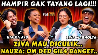 ZIVA MAGNOLYA NAURA AYU KENA TRUST ISSUE 🤣 PODHUB TERNYATA PENUH DARK JOKES  VIDI [upl. by Schwing]