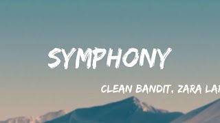 Clean Bandit Zara Larsson  Symphony  Bad guy Baby Its You Mix Lyrics [upl. by Ayatal292]