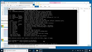 Windows 10 iPerf3 Network Speed Test Software Install and Demonstration [upl. by Eendys]