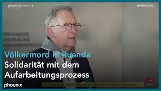 Kordula SchulzAsche und Erwin Rüddel zum Völkermord in Ruanda am 110424 [upl. by Teryn]