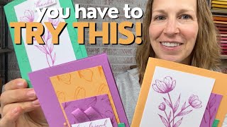 Card Making A Whole New Way  16 Cards in 30 Minutes [upl. by Crooks50]