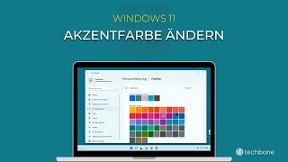 Akzentfarbe ändern Windows 11 [upl. by Wyndham]