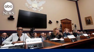 University officials testify at House hearing on antisemitism [upl. by Alekehs]