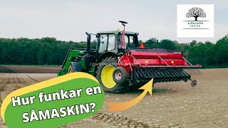 Hur funkar en SÅMASKIN Lite snabb info om våran såmaskin och varför Markus inte har en RAPID [upl. by Nuahsak]