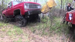 4X4 TRUCK STUCK IN SWAMP by BSF Recovery Team [upl. by Ally235]