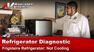 Frigidaire Refrigerator Repair  Not Cooling  Start Device [upl. by Nilved]