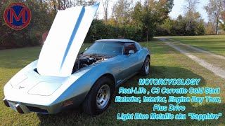 C3 Corvette 1st Cold Start of the Year Plus Interior  Exterior Highlights with Drive amp Commentary [upl. by Gwyneth]