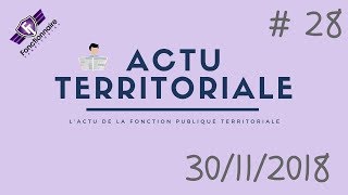 ACTU TERRITORIALE 28  30112018 [upl. by Anear]