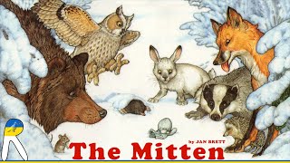 THE MITTEN by Jan Brett  Animated Read Aloud Book for Kids [upl. by Suehtomit]