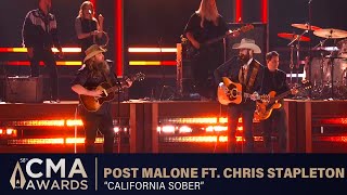 Opening performance by Post Malone ft Chris Stapleton – “California Sober”  Live at CMA Awards 2024 [upl. by Otsuaf]