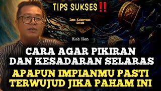 🔥CARA AGAR PIKIRAN DAN KESADARAN SELARAS spiritual meditasi kesadaran [upl. by Warfold]