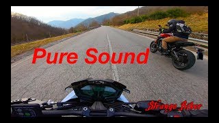 Z800 vs Mt 09 Pure Sound [upl. by Levesque509]