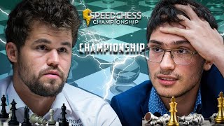 Ang PAGTATAPOS Ng Mainit Na Bakbakan  GM Carlsen vs GM Firouzja SpeedChess Championship 2024 [upl. by Atirak817]