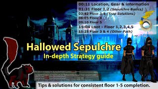 OSRS InDepth Hallowed Sepulchre Guide Tips amp Strategy  faster consistent completions [upl. by Bright]