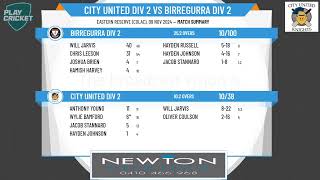 City United Div 2 v Birregurra Div 2 [upl. by Ariaz]