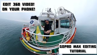 GOPRO MAX in 2023  HOW TO EDIT 360 [upl. by Ethyl]