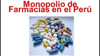 Nuevo monopolio en el sector farmacéutico en un Perú que no tiene ley [upl. by Hoffer]