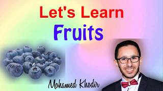 Lets Learn Fruits  Blueberry  Speech Language Therapy at Home  First Words [upl. by Idnal]