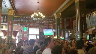 England goal reaction vs Croatia Three Lions Pub in Denver [upl. by Garrard414]