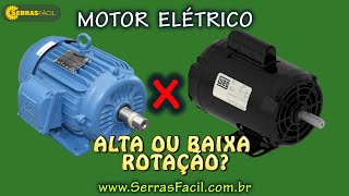 Motor Elétrico Alta Rotação ou Baixa Rotação [upl. by Hassadah]