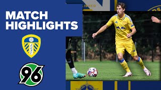 Highlights  Leeds United v Hannover 96 [upl. by Shandy]